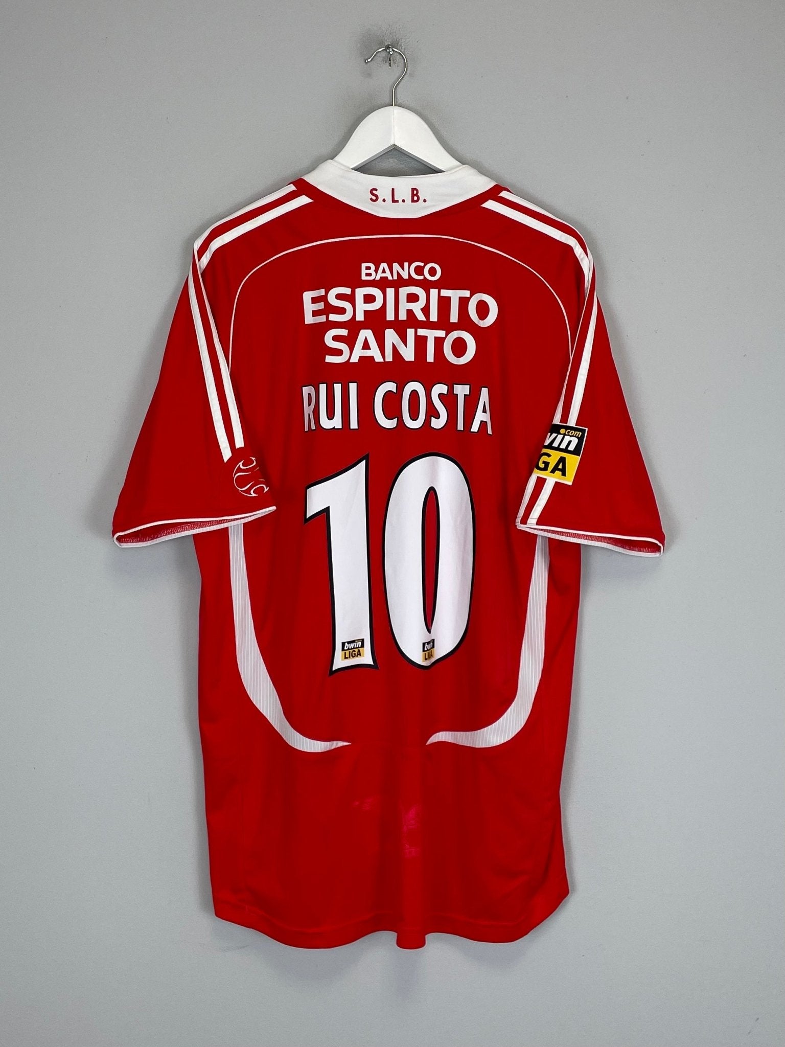 2006/07 BENFICA RUI COSTA #10 HOME SHIRT (XL) ADIDAS – Cult Kits