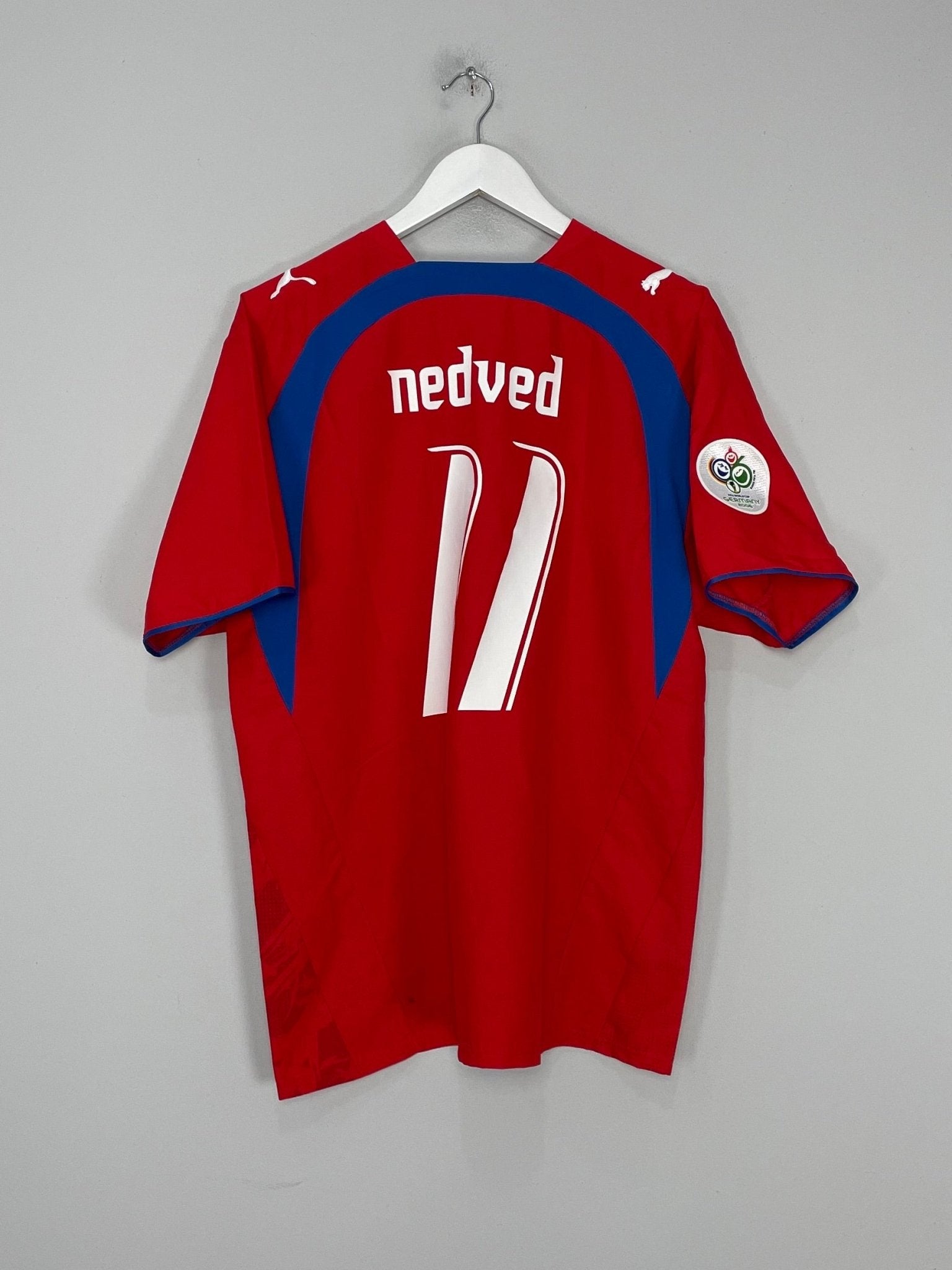 2006/07 CZECH REPUBLIC NEDVED #11 HOME SHIRT (L) PUMA – Cult Kits
