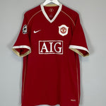 2006/07 MANCHESTER UNITED RONALDO 7 C/L HOME SHIRT (XXL) NIKE - Cult Kits - XXL - Buy Vintage Football Shirts, Authentic Retro Football Shirts For Sale, Classic Football Shirts & Soccer Jersey