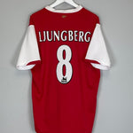 2006/08 ARSENAL LJUNGBERG 8 HOME SHIRT (XL) NIKE - Cult Kits - XL - Buy Vintage Football Shirts, Authentic Retro Football Shirts For Sale, Classic Football Shirts & Soccer Jersey