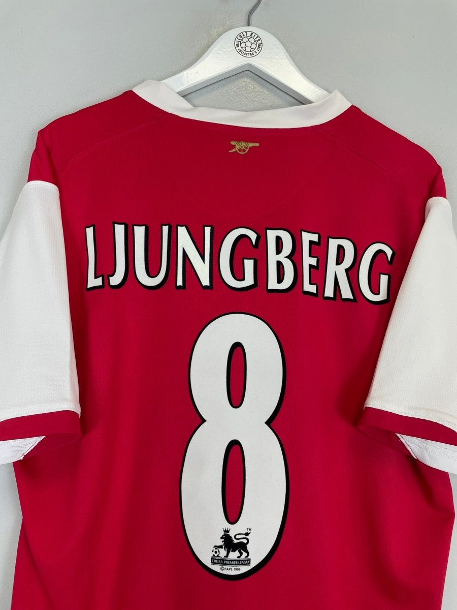 2006/08 ARSENAL LJUNGBERG 8 HOME SHIRT (XL) NIKE - Cult Kits - XL - Buy Vintage Football Shirts, Authentic Retro Football Shirts For Sale, Classic Football Shirts & Soccer Jersey