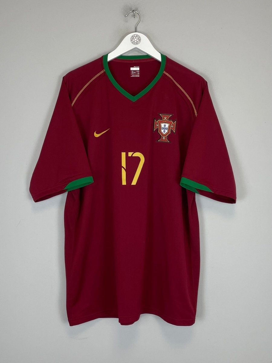 2006/08 PORTUGAL C.RONALDO 17 HOME SHIRT (XXL) NIKE - Cult Kits - XXL - Buy Vintage Football Shirts, Authentic Retro Football Shirts For Sale, Classic Football Shirts & Soccer Jersey