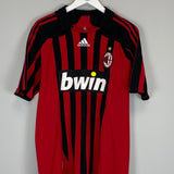 2007/08 AC MILAN RONALDO 99 HOME SHIRT (L) ADIDAS - Cult Kits - Large - Buy Vintage Football Shirts, Authentic Retro Football Shirts For Sale, Classic Football Shirts & Soccer Jersey