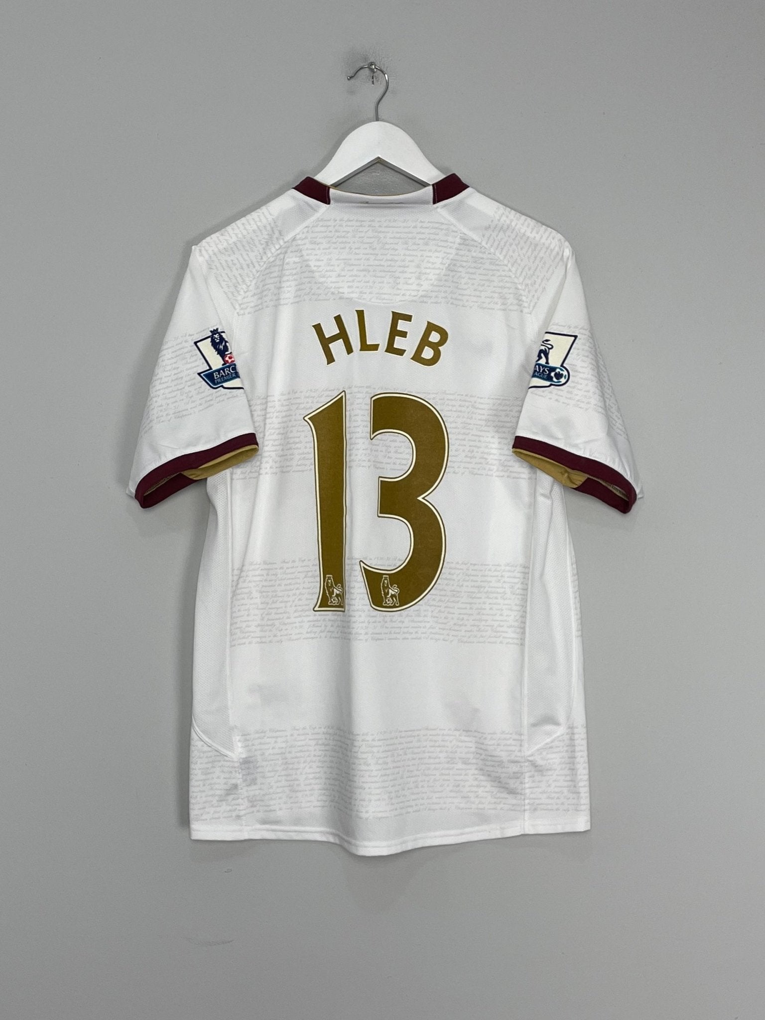 2007/08 ARSENAL HLEB #13 AWAY SHIRT (M) NIKE – Cult Kits