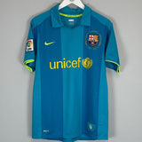 2007/08 BARCELONA MESSI 19 AWAY SHIRT (S) NIKE - Cult Kits - Small - Buy Vintage Football Shirts, Authentic Retro Football Shirts For Sale, Classic Football Shirts & Soccer Jersey