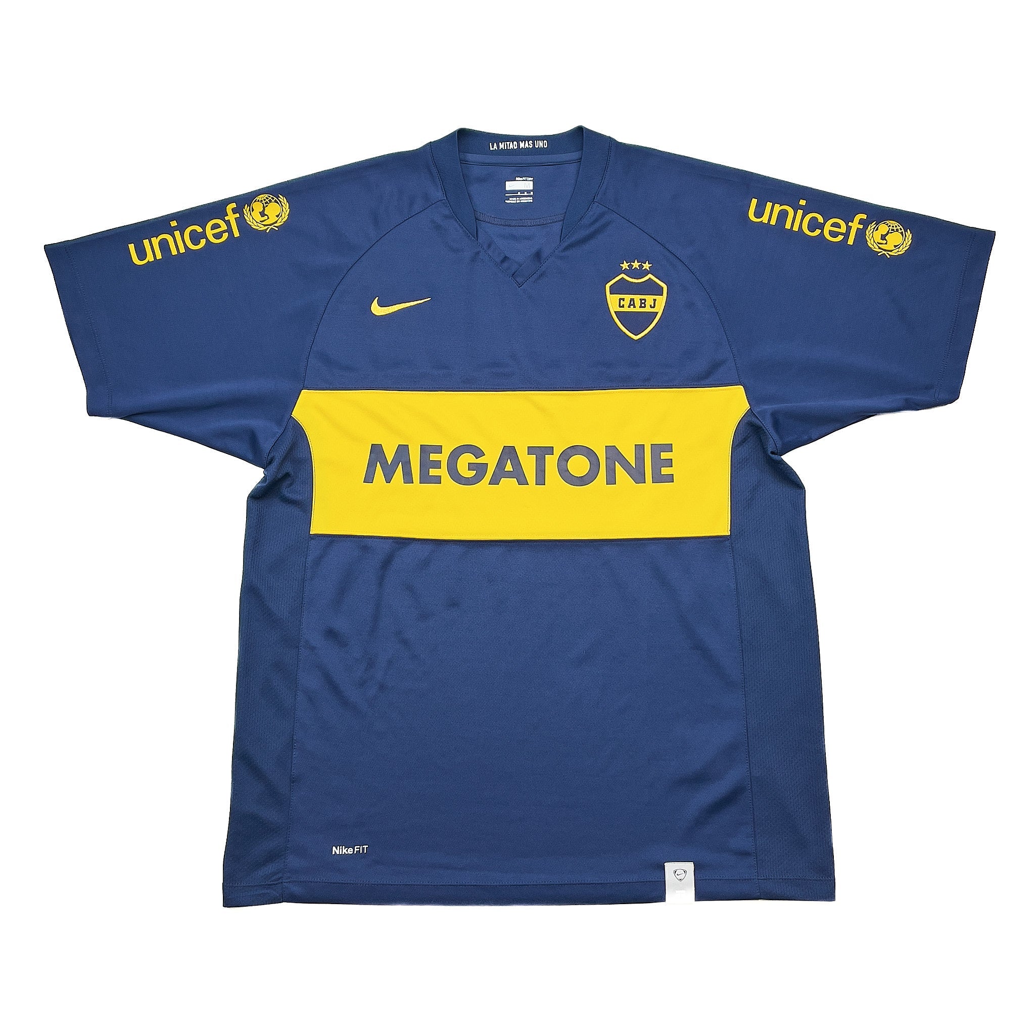2007/08 Boca Juniors Home Shirt (M) Nike – Cult Kits