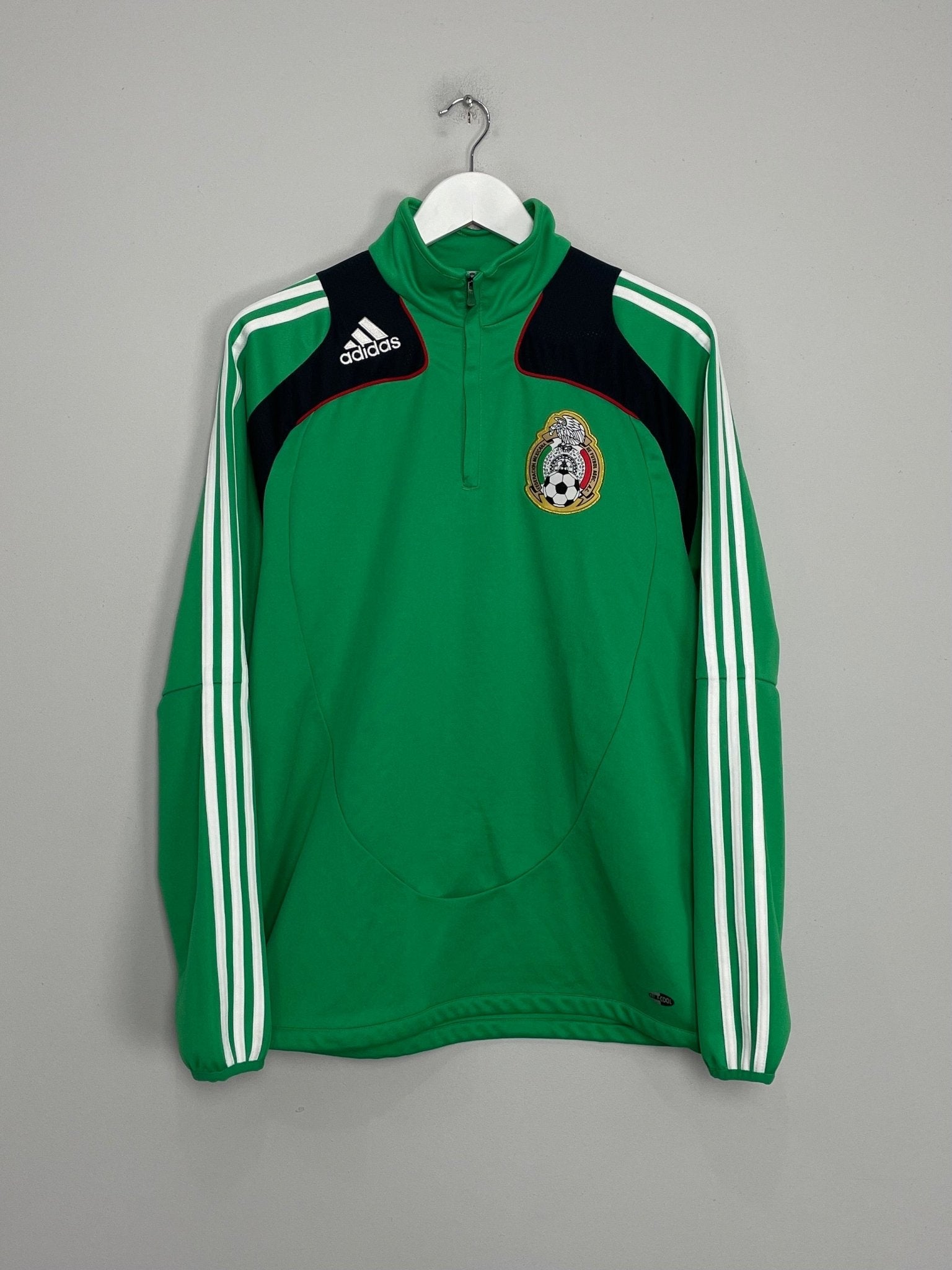 2007/08 MEXICO 1/4 ZIP TRAINING TOP (L) ADIDAS – Cult Kits