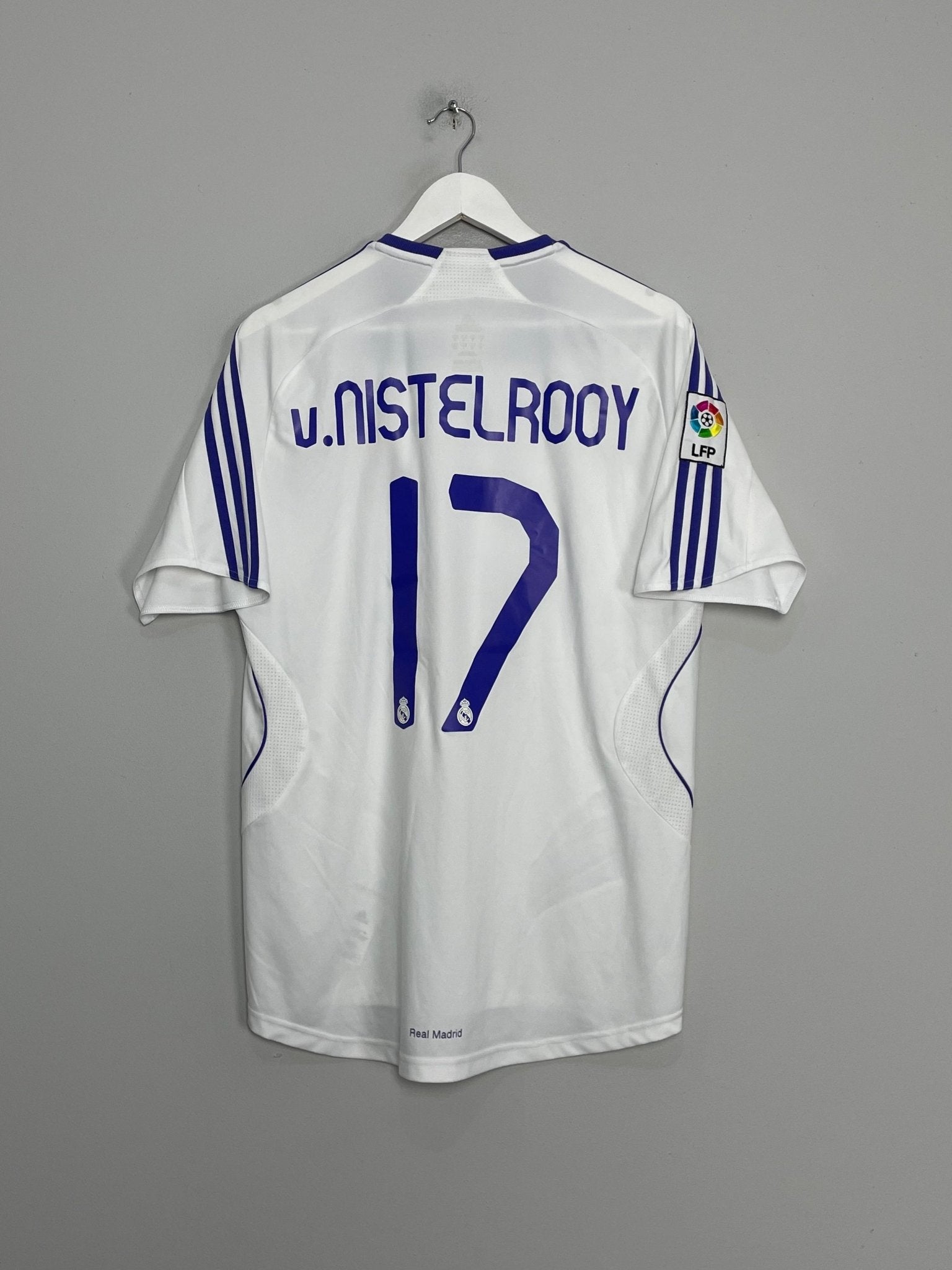 2007/08 REAL MADRID V.NISTELROOY #17 HOME SHIRT (M) ADIDAS – Cult Kits