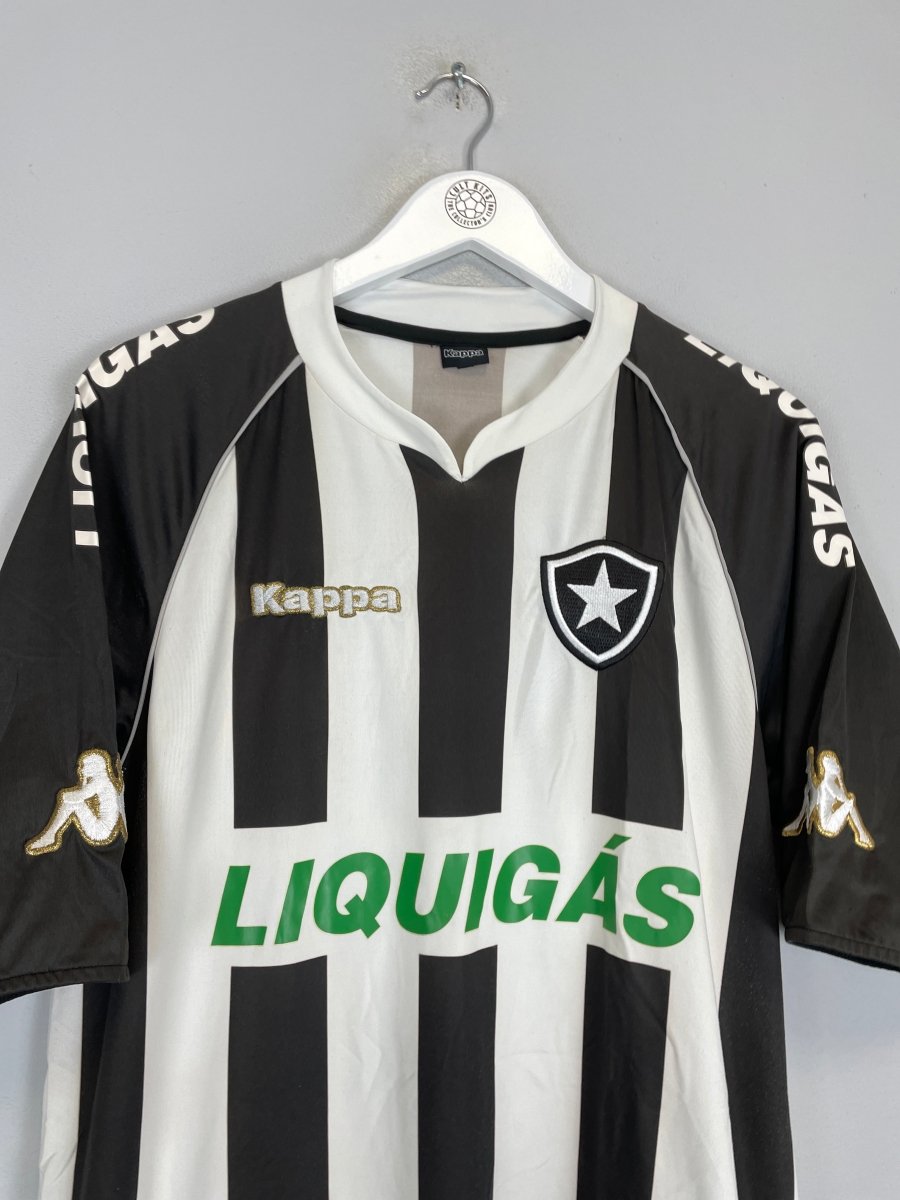 2008 BOTAFOGO 7 HOME SHIRT (L) KAPPA - Cult Kits - Large - Buy Vintage Football Shirts, Authentic Retro Football Shirts For Sale, Classic Football Shirts & Soccer Jersey
