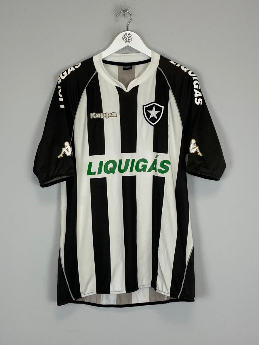 2008 BOTAFOGO 7 HOME SHIRT (L) KAPPA - Cult Kits - Large - Buy Vintage Football Shirts, Authentic Retro Football Shirts For Sale, Classic Football Shirts & Soccer Jersey