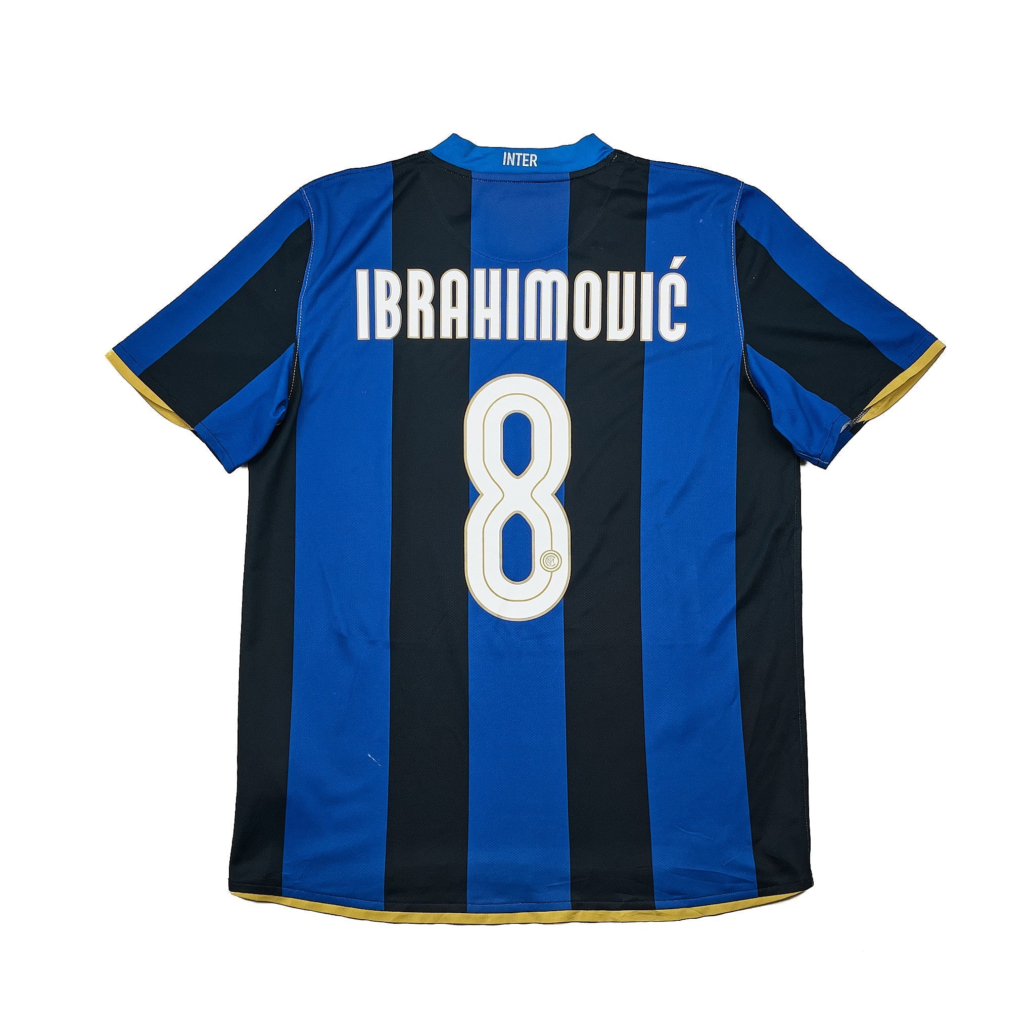 2008/09 Inter Milan Ibrahimovic #8 Home Shirt (L) Nike – Cult Kits