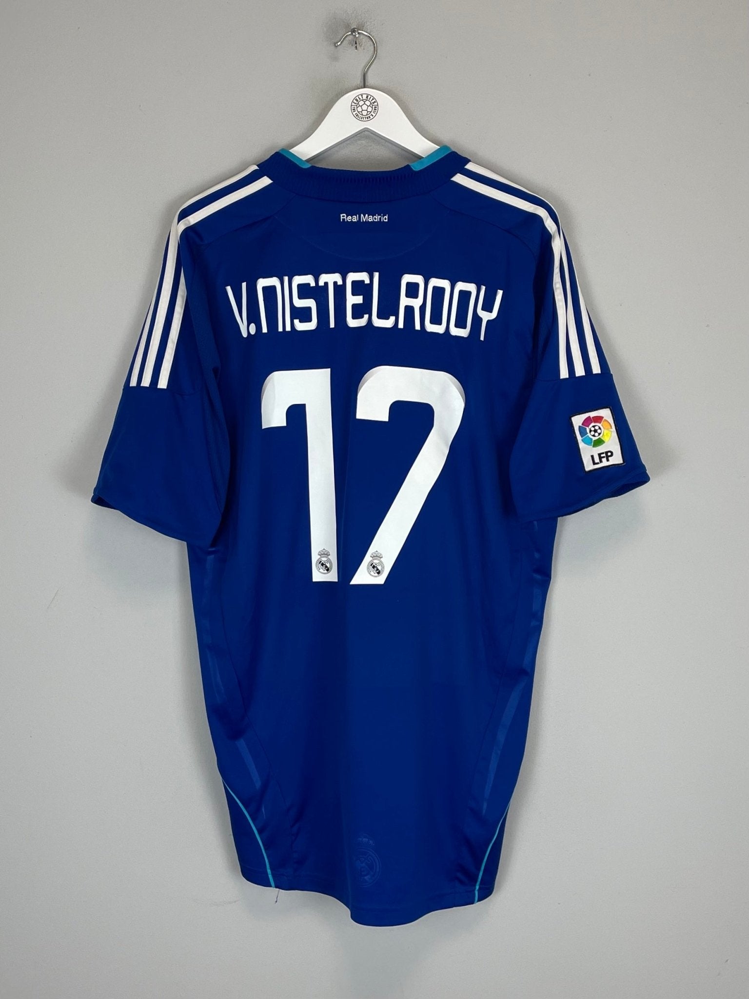 2008/09 REAL MADRID V.NISTELROOY #17 AWAY SHIRT (XL) ADIDAS – Cult
