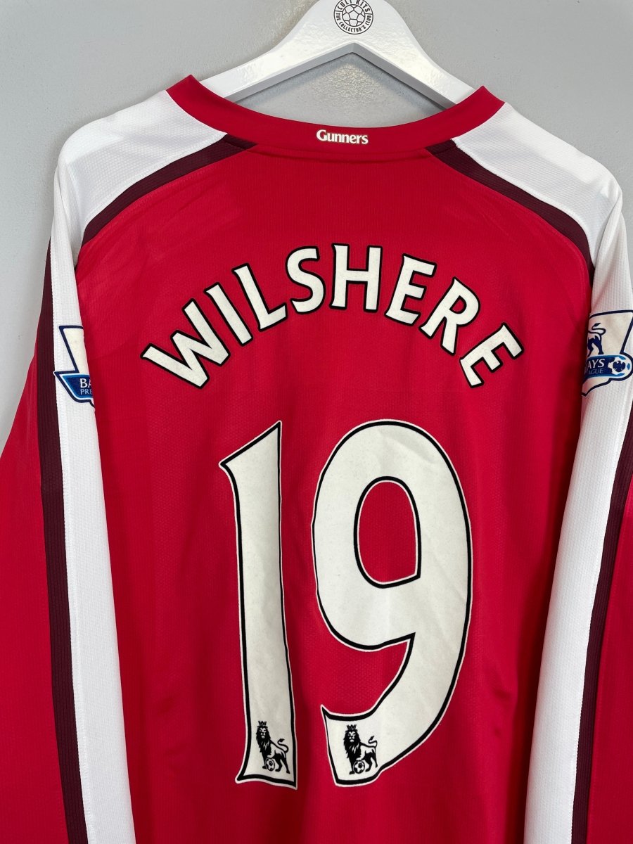 2008/10 ARSENAL WILSHERE 19 L/S HOME SHIRT (XXL) NIKE - Cult Kits - XXL - Buy Vintage Football Shirts, Authentic Retro Football Shirts For Sale, Classic Football Shirts & Soccer Jersey