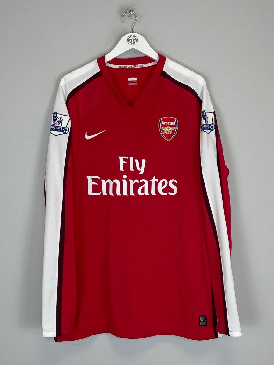2008/10 ARSENAL WILSHERE 19 L/S HOME SHIRT (XXL) NIKE - Cult Kits - XXL - Buy Vintage Football Shirts, Authentic Retro Football Shirts For Sale, Classic Football Shirts & Soccer Jersey