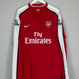 2008/10 ARSENAL WILSHERE 19 L/S HOME SHIRT (XXL) NIKE - Cult Kits - XXL - Buy Vintage Football Shirts, Authentic Retro Football Shirts For Sale, Classic Football Shirts & Soccer Jersey