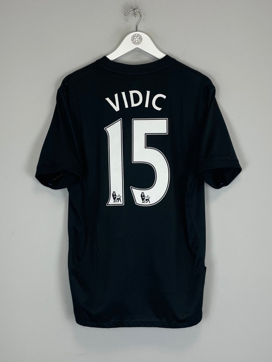 2009/10 MANCHESTER UNITED VIDIC 15 AWAY SHIRT (L) NIKE - Cult Kits - Large - Buy Vintage Football Shirts, Authentic Retro Football Shirts For Sale, Classic Football Shirts & Soccer Jersey