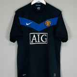 2009/10 MANCHESTER UNITED VIDIC 15 AWAY SHIRT (L) NIKE - Cult Kits - Large - Buy Vintage Football Shirts, Authentic Retro Football Shirts For Sale, Classic Football Shirts & Soccer Jersey