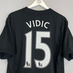 2009/10 MANCHESTER UNITED VIDIC 15 AWAY SHIRT (L) NIKE - Cult Kits - Large - Buy Vintage Football Shirts, Authentic Retro Football Shirts For Sale, Classic Football Shirts & Soccer Jersey