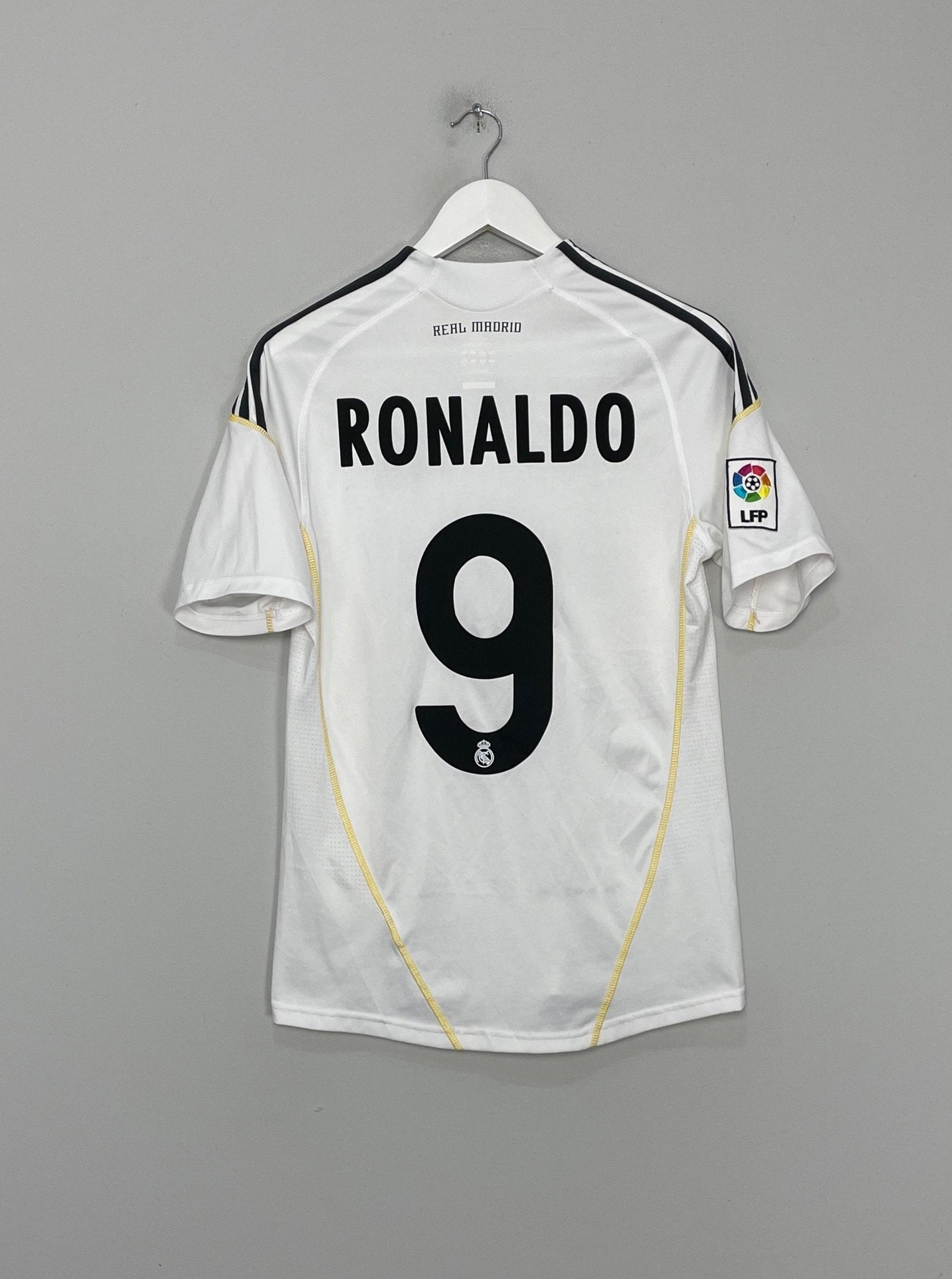 2009/10 REAL MADRID RONALDO #9 HOME SHIRT (S) ADIDAS – Cult Kits
