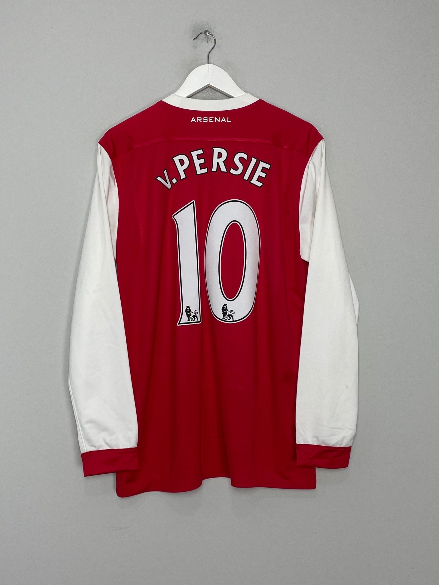 2010/11 ARSENAL V.PERSIE #10 L/S HOME SHIRT (L) NIKE – Cult Kits