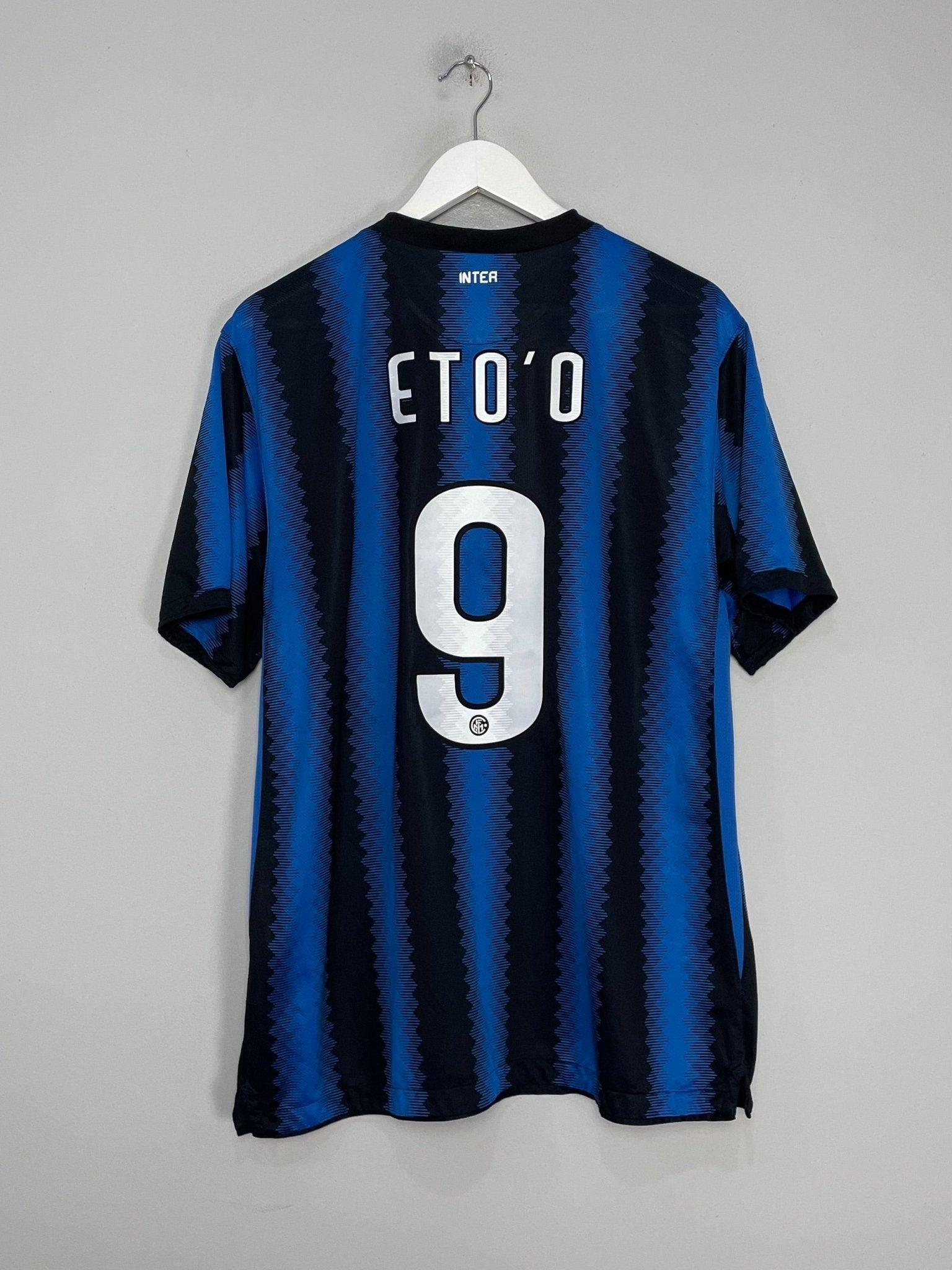 2010/11 INTER MILAN ETO'O #9 HOME SHIRT (XL) NIKE – Cult Kits