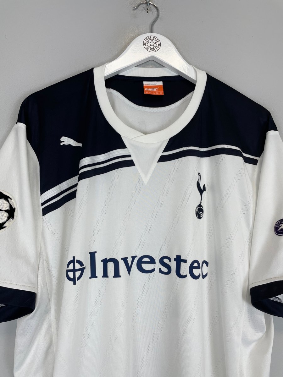 2010/11 TOTTENHAM BALE 3 C/L HOME SHIRT (XXL) PUMA - Cult Kits - XXL - Buy Vintage Football Shirts, Authentic Retro Football Shirts For Sale, Classic Football Shirts & Soccer Jersey
