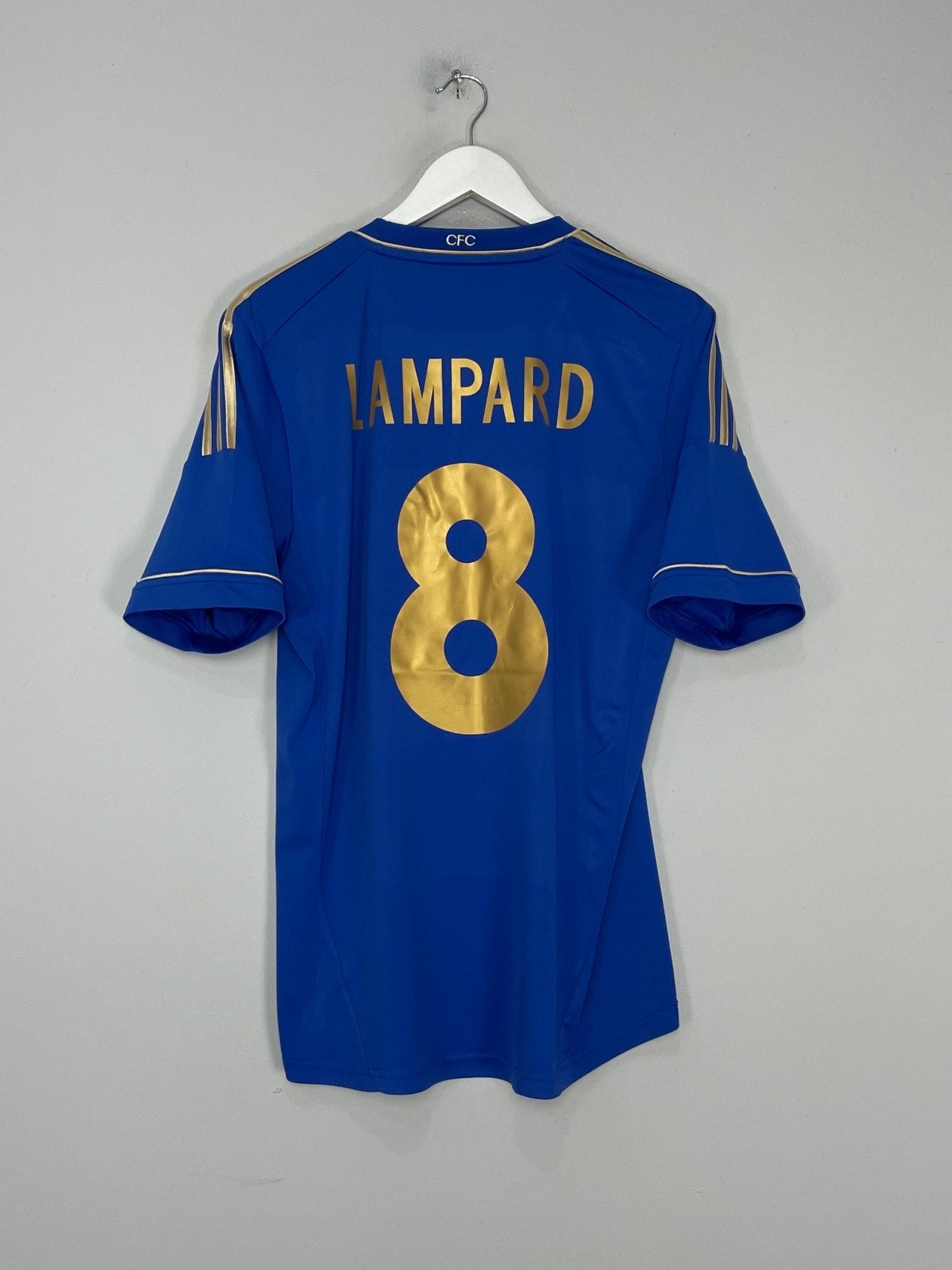 2012/13 CHELSEA LAMPARD #8 HOME SHIRT (L) ADIDAS – Cult Kits