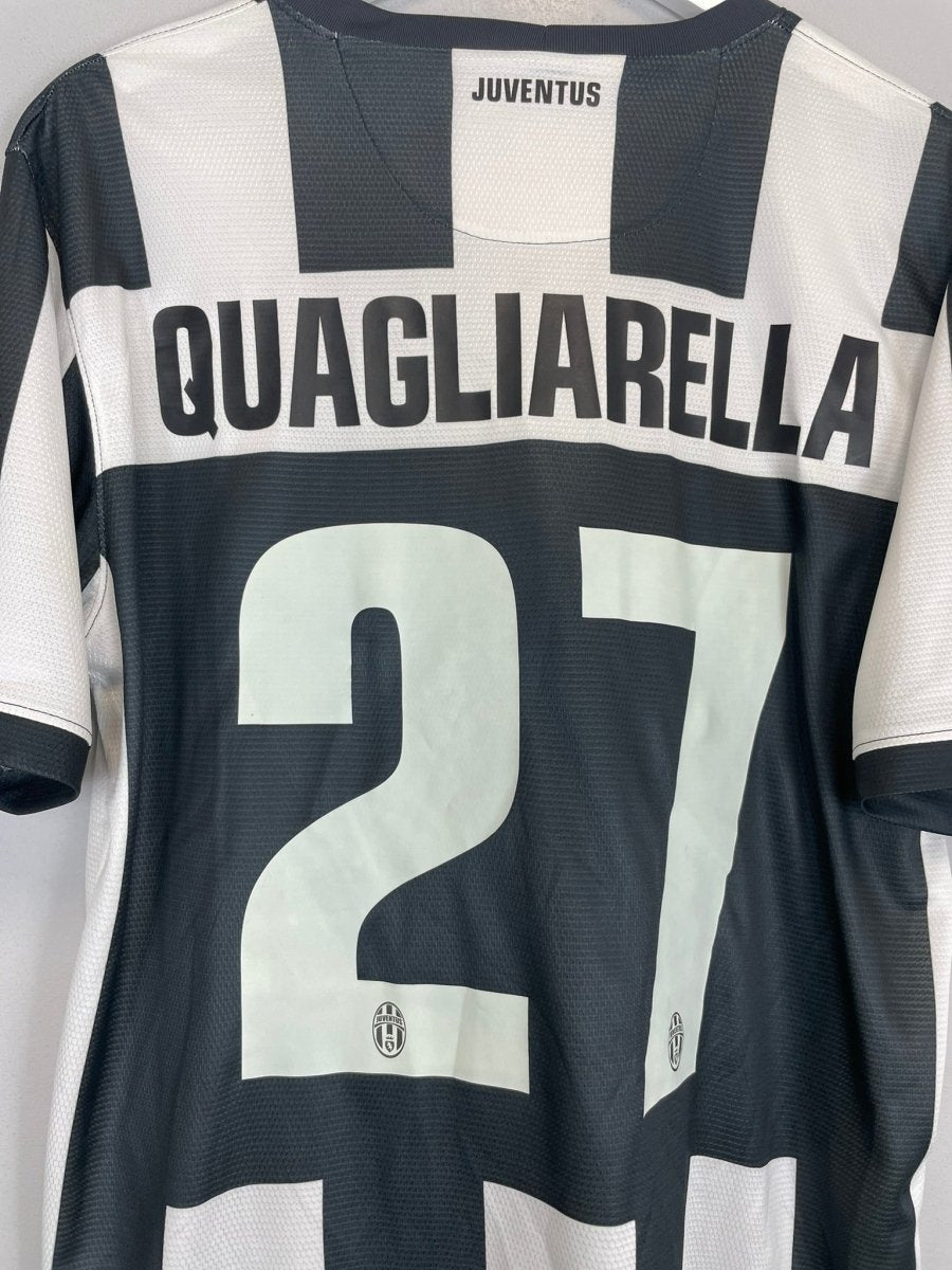 2012/13 JUVENTUS QUAGLIARELLA 27 HOME SHIRT (L) NIKE - Cult Kits - Large - Buy Vintage Football Shirts, Authentic Retro Football Shirts For Sale, Classic Football Shirts & Soccer Jersey