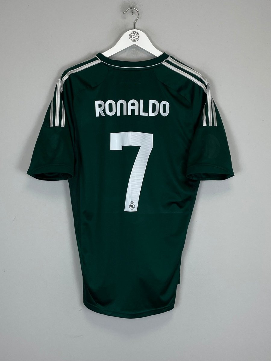 2012/13 REAL MADRID RONALDO 7 THIRD SHIRT (L) ADIDAS - Cult Kits - Large - Buy Vintage Football Shirts, Authentic Retro Football Shirts For Sale, Classic Football Shirts & Soccer Jersey