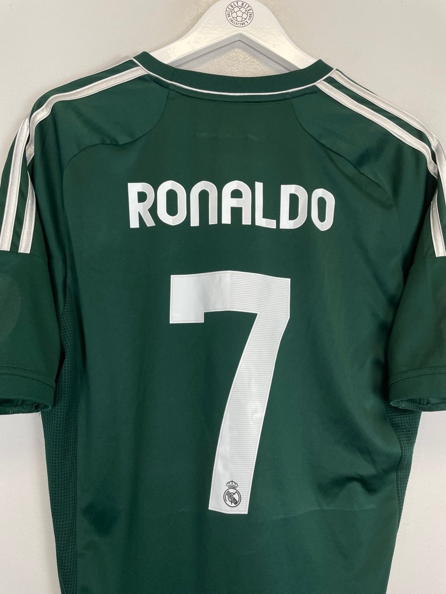 2012/13 REAL MADRID RONALDO 7 THIRD SHIRT (L) ADIDAS - Cult Kits - Large - Buy Vintage Football Shirts, Authentic Retro Football Shirts For Sale, Classic Football Shirts & Soccer Jersey