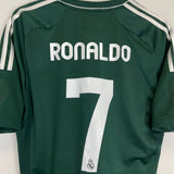 2012/13 REAL MADRID RONALDO 7 THIRD SHIRT (L) ADIDAS - Cult Kits - Large - Buy Vintage Football Shirts, Authentic Retro Football Shirts For Sale, Classic Football Shirts & Soccer Jersey