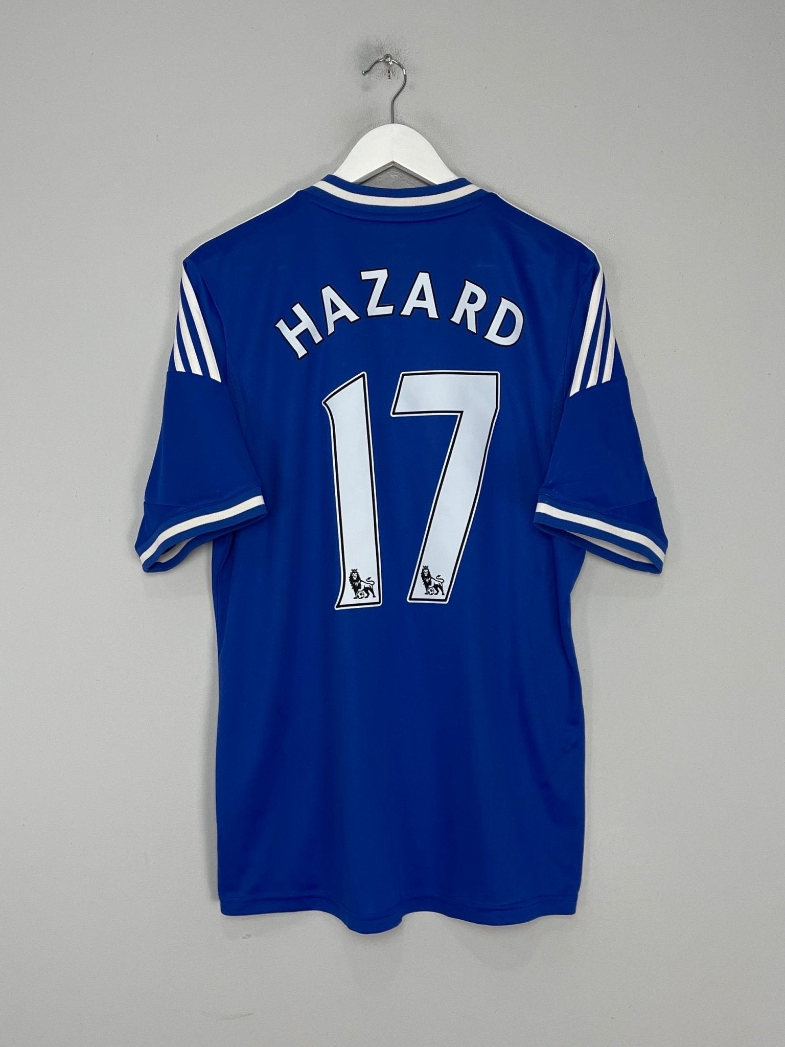 2013/14 CHELSEA HAZARD #17 HOME SHIRT (L) ADIDAS – Cult Kits