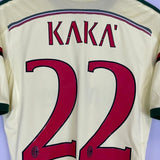 2014/15 AC MILAN KAKA 22 THIRD SHIRT (M) ADIDAS - Cult Kits - Medium - Buy Vintage Football Shirts, Authentic Retro Football Shirts For Sale, Classic Football Shirts & Soccer Jersey
