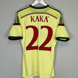 2014/15 AC MILAN KAKA 22 THIRD SHIRT (M) ADIDAS - Cult Kits - Medium - Buy Vintage Football Shirts, Authentic Retro Football Shirts For Sale, Classic Football Shirts & Soccer Jersey
