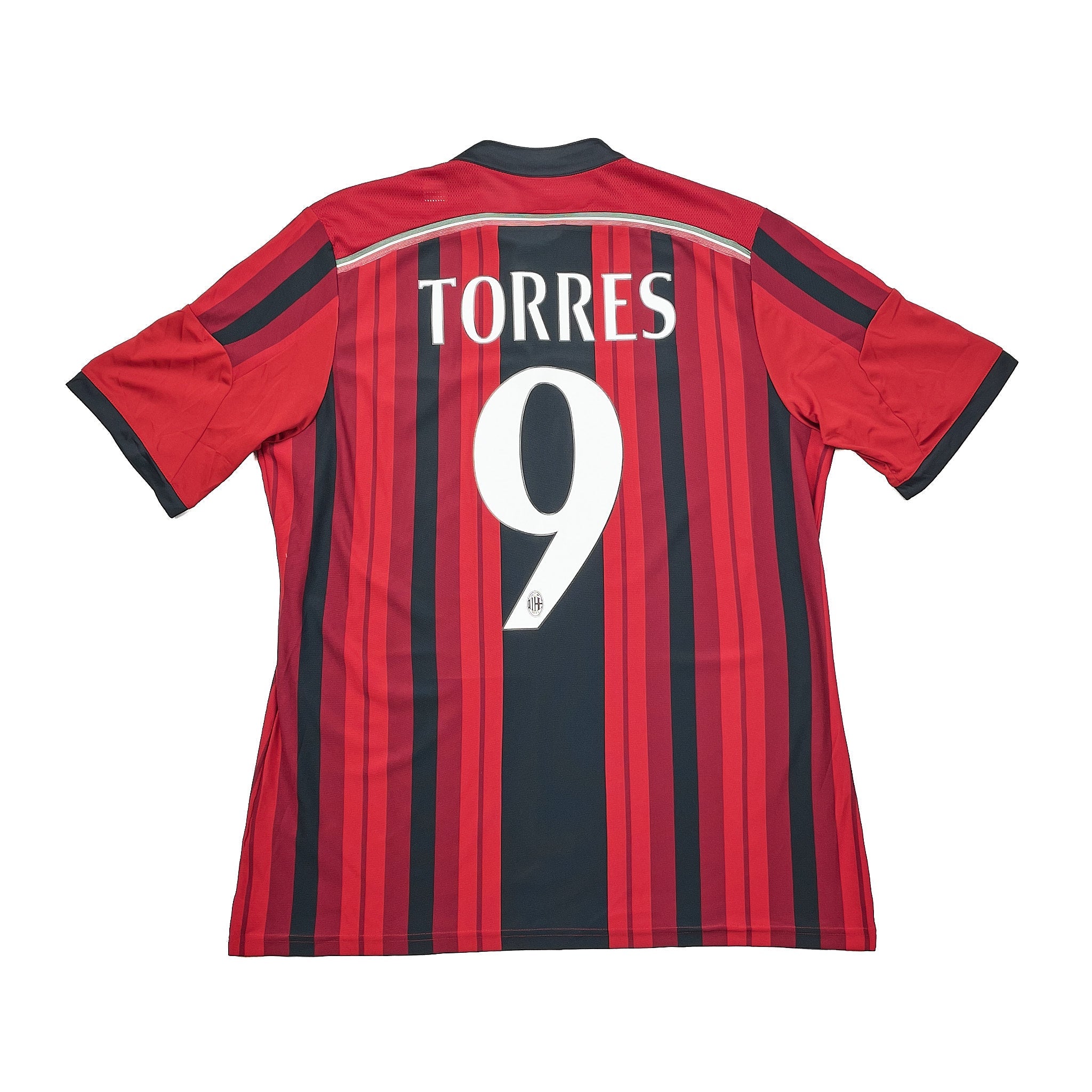 2014/15 AC Milan Torres #9 Home Shirt (L) Adidas – Cult Kits