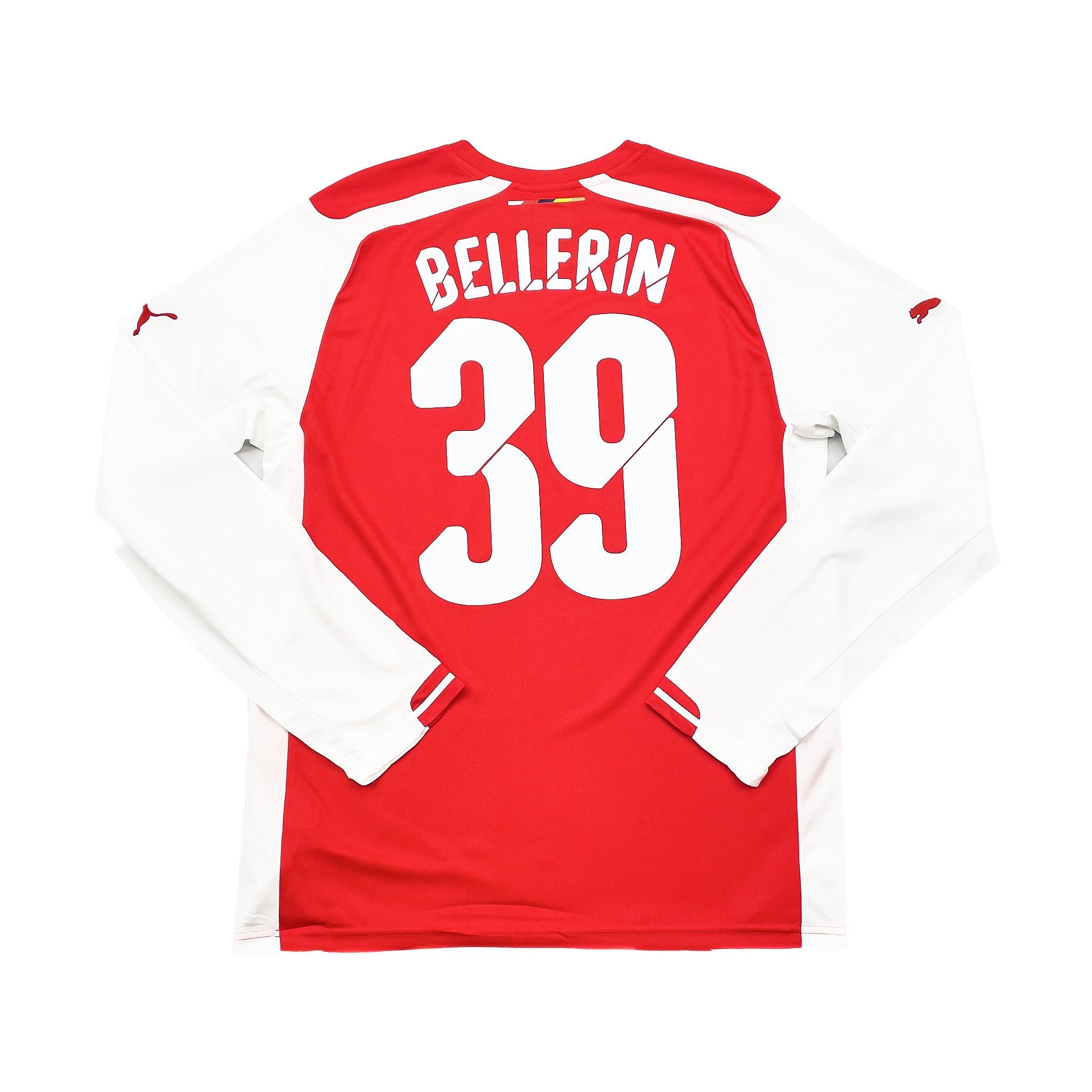 2014/15 Arsenal Bellerin #39 L/S Home Shirt (M) Puma – Cult Kits