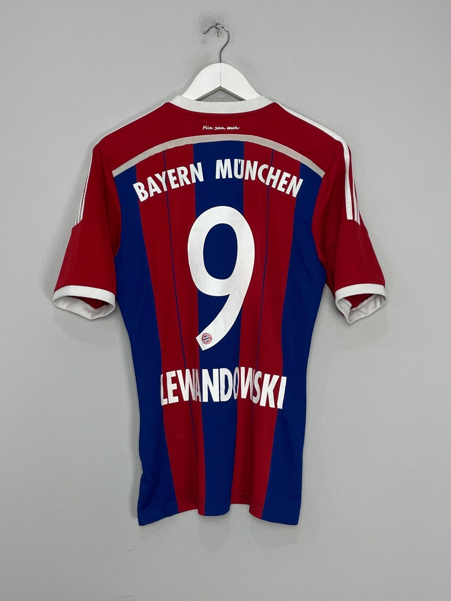 2014/15 BAYERN MUNICH LEWANDOWSKI #9 HOME SHIRT (M) ADIDAS – Cult Kits