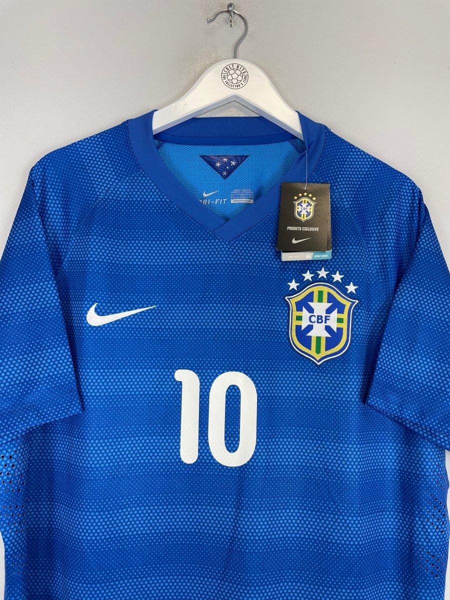 2014/15 BRAZIL NEYMAR JR 10 *BNWT* AUTHENTIC AWAY SHIRT (XXL) NIKE - Cult Kits - XXL - Buy Vintage Football Shirts, Authentic Retro Football Shirts For Sale, Classic Football Shirts & Soccer Jersey