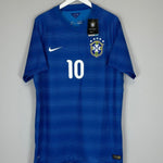 2014/15 BRAZIL NEYMAR JR 10 *BNWT* AUTHENTIC AWAY SHIRT (XXL) NIKE - Cult Kits - XXL - Buy Vintage Football Shirts, Authentic Retro Football Shirts For Sale, Classic Football Shirts & Soccer Jersey