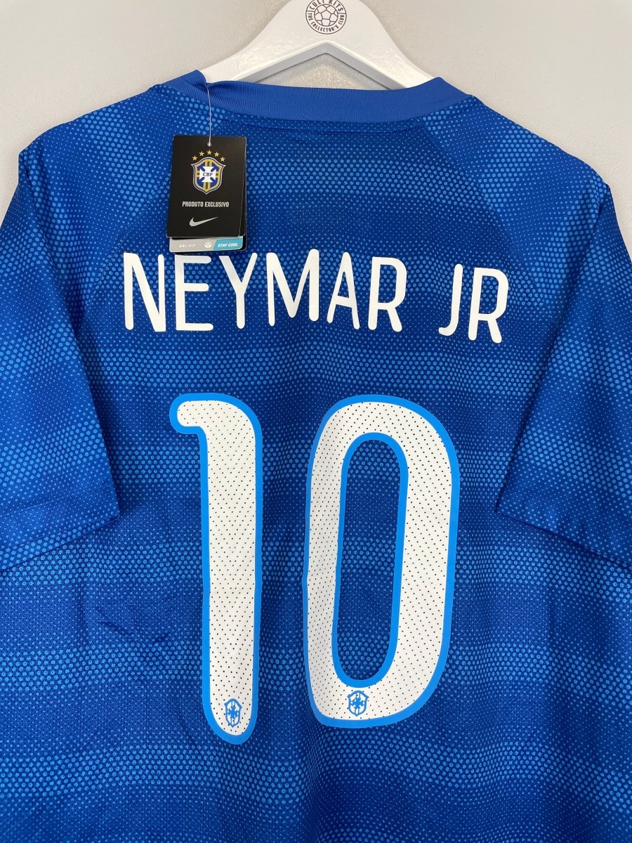 2014/15 BRAZIL NEYMAR JR 10 *BNWT* AUTHENTIC AWAY SHIRT (XXL) NIKE - Cult Kits - XXL - Buy Vintage Football Shirts, Authentic Retro Football Shirts For Sale, Classic Football Shirts & Soccer Jersey
