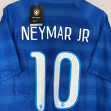 2014/15 BRAZIL NEYMAR JR 10 *BNWT* AUTHENTIC AWAY SHIRT (XXL) NIKE - Cult Kits - XXL - Buy Vintage Football Shirts, Authentic Retro Football Shirts For Sale, Classic Football Shirts & Soccer Jersey