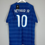 2014/15 BRAZIL NEYMAR JR 10 *BNWT* AUTHENTIC AWAY SHIRT (XXL) NIKE - Cult Kits - XXL - Buy Vintage Football Shirts, Authentic Retro Football Shirts For Sale, Classic Football Shirts & Soccer Jersey
