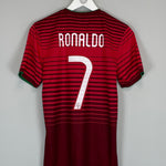 Shop 2014/15 PORTUGAL RONALDO #7 HOME SHIRT HOME SHIRT (S) NIKE, classic football shirts, vintage football shirts & retro soccer jerseys at Cult Kits