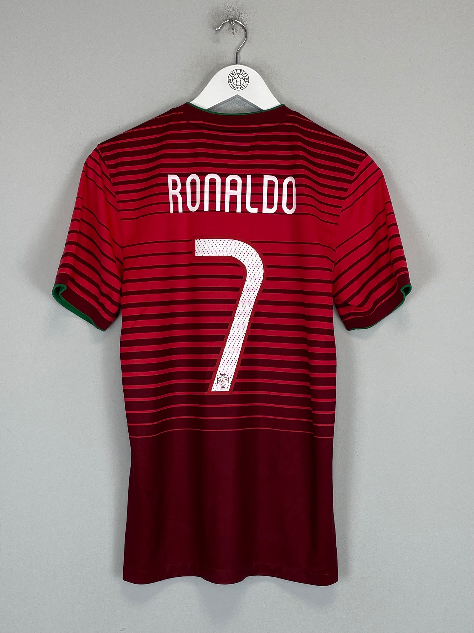 Shop 2014/15 PORTUGAL RONALDO #7 HOME SHIRT HOME SHIRT (S) NIKE, classic football shirts, vintage football shirts & retro soccer jerseys at Cult Kits