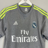 2015/16 REAL MADRID RONALDO 7 AWAY SHIRT (S) ADIDAS - Cult Kits - Small - Buy Vintage Football Shirts, Authentic Retro Football Shirts For Sale, Classic Football Shirts & Soccer Jersey