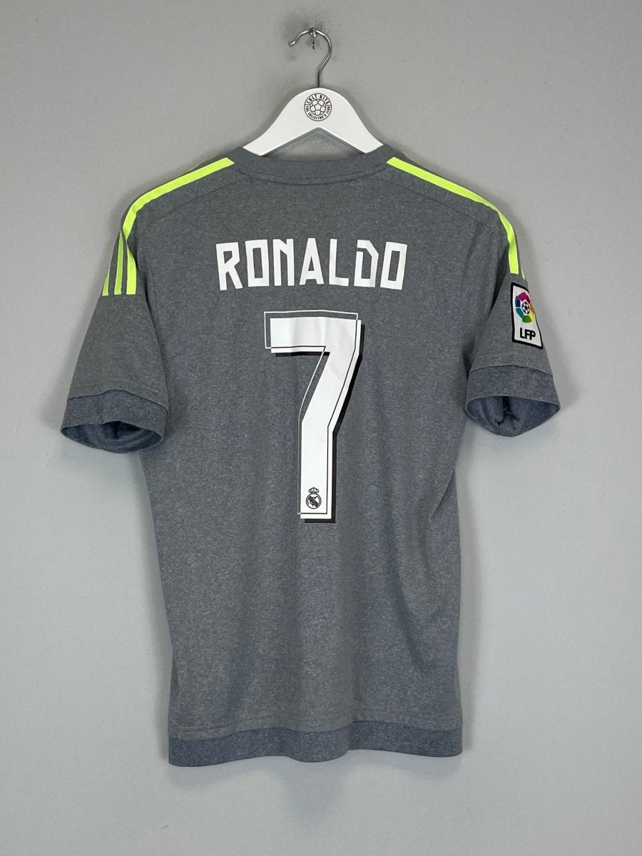 2015/16 REAL MADRID RONALDO 7 AWAY SHIRT (S) ADIDAS - Cult Kits - Small - Buy Vintage Football Shirts, Authentic Retro Football Shirts For Sale, Classic Football Shirts & Soccer Jersey