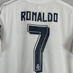 2015/16 REAL MADRID RONALDO 7 C/L HOME SHIRT (L) ADIDAS - Cult Kits - Large - Buy Vintage Football Shirts, Authentic Retro Football Shirts For Sale, Classic Football Shirts & Soccer Jersey