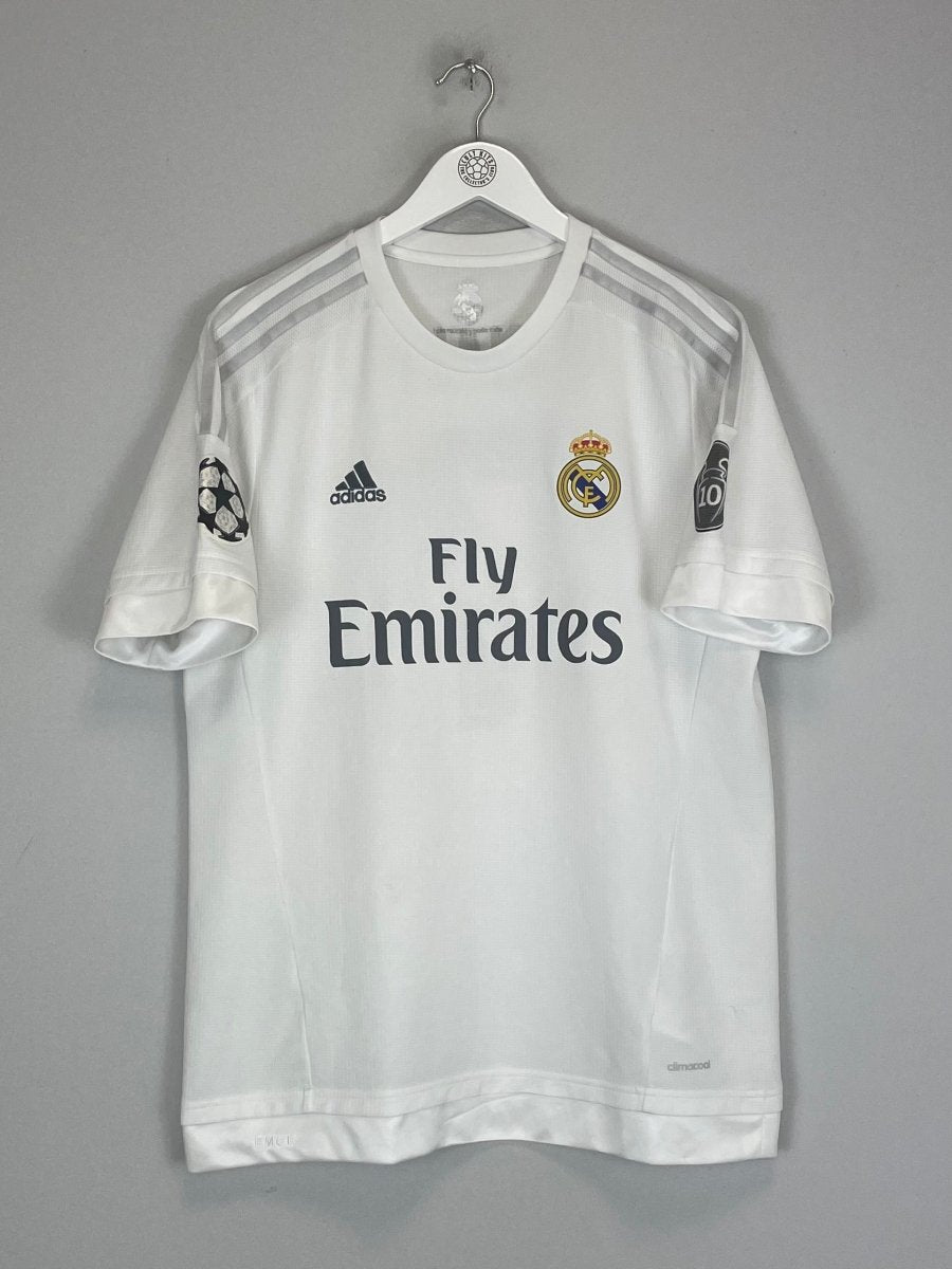 2015/16 REAL MADRID RONALDO 7 C/L HOME SHIRT (L) ADIDAS - Cult Kits - Large - Buy Vintage Football Shirts, Authentic Retro Football Shirts For Sale, Classic Football Shirts & Soccer Jersey