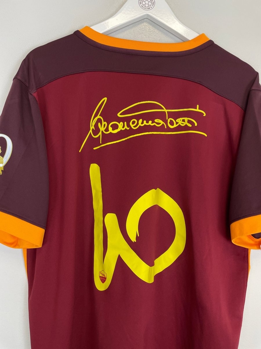 2015/16 ROMA TOTTI 10 HOME SHIRT (XL) NIKE - Cult Kits - XL - Buy Vintage Football Shirts, Authentic Retro Football Shirts For Sale, Classic Football Shirts & Soccer Jersey