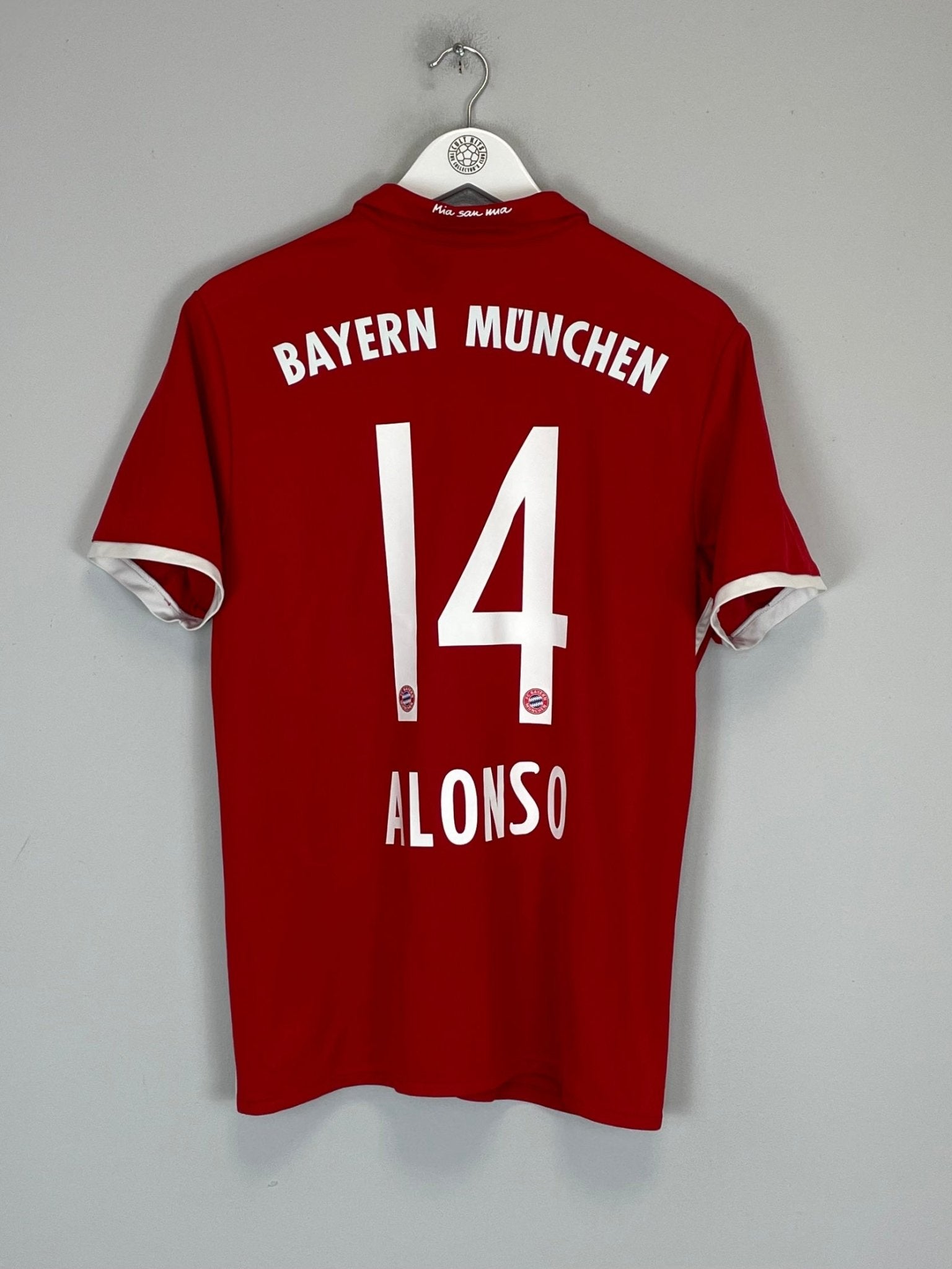 2016/17 BAYERN MUNICH ALONSO #14 HOME SHIRT (L) ADIDAS – Cult Kits